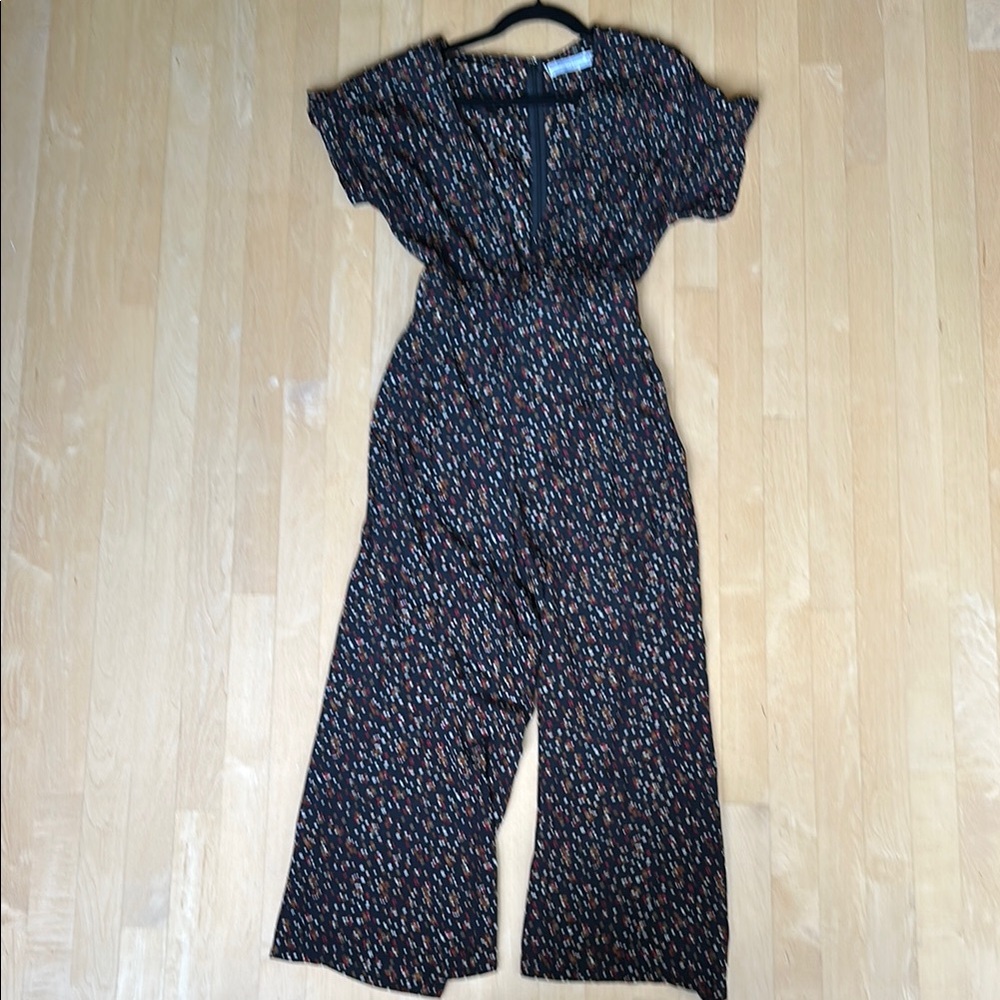 Faithfull the Brand Black Wide-Leg Jumpsuit